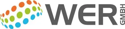 WER GmbH Logo advertising logo